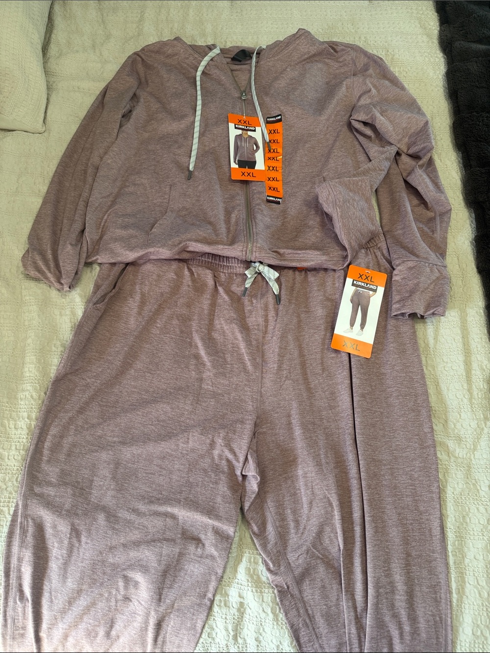 Kirkland Signature women’s  Jogger Set in Mauve- super soft